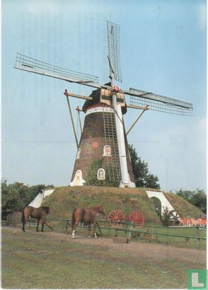 Korenmolen "De Hoop" anno 1865, Bavel vlakbij Breda - Image 1