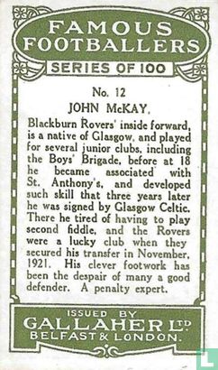 John McKay (Blackburn Rovers) - Afbeelding 2