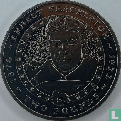 Südgeorgien und die Südlichen Sandwichinseln 2 Pound 2007 "Ernest Shackleton" - Bild 2