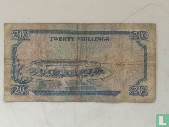 Kenya 20 Shilingi 1989 - Image 2