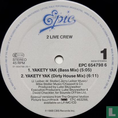 Yakety Yak (Bass Mix) - Afbeelding 3