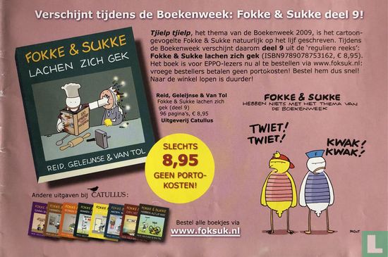 Verschijnt tijdens de Boekenweek: Fokke & Sukke deel 9!