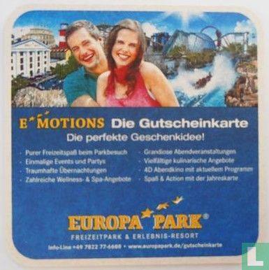 Europa*Park® - E motions Die Gutscheinkarte - Afbeelding 1