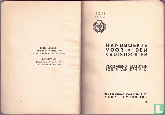 Handboekje voor den Kruistochter. - Image 3