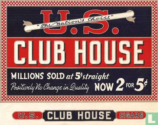 U.S. Club House cigars - The Nation's Choice - Bild 1