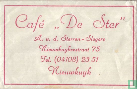 Café "De Ster" - Afbeelding 1