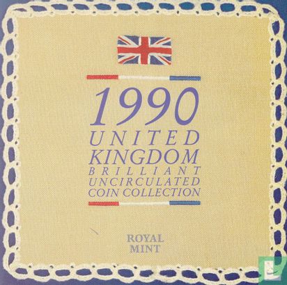 United Kingdom mint set 1990 - Image 1