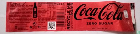 Coca-Cola zéro sugar 500ml