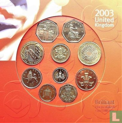 Verenigd Koninkrijk jaarset 2003 - Afbeelding 3
