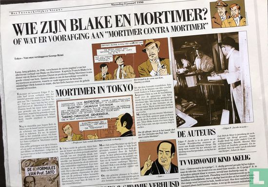Wie zijn Blake en Mortimer? of war er voorafging aan ''Mortimer contro Mortimer'' 