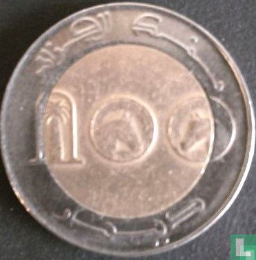 Algeria 100 dinars AH1436 (2015) - Image 2