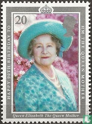 Königin Elizabeth-90. Jahrestag