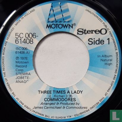Three Times a Lady - Image 3