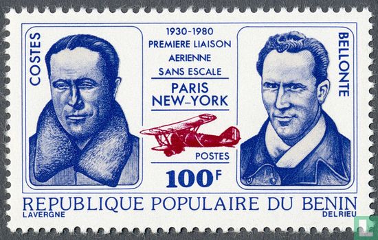 Anniversary of the first non-stop flight Paris-New York