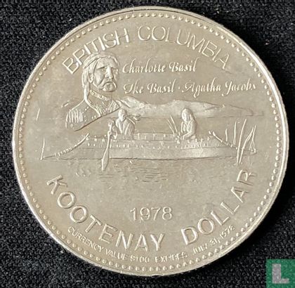 Canada Kootenay dollar - British Columbia - Afbeelding 1