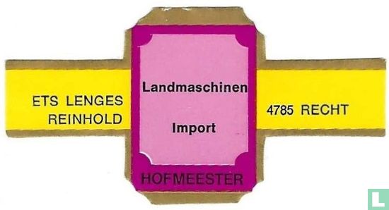 Landmaschinen Import - Ets. Lenges Reinhold - 4785 Recht - Image 1