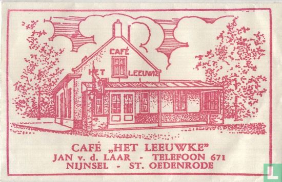 Café "Het Leeuwke" - Bild 1