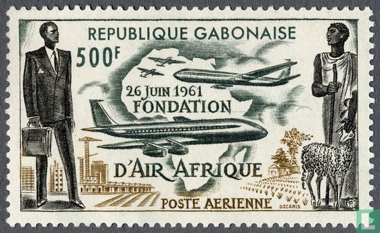 Gründung der Fluggesellschaft „Air Afrique“