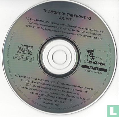 Night of the Proms '92 Volume 7 - Afbeelding 2