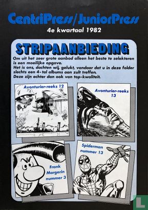 CentrPress/JuniorPress stripaanbieding 4e kwartaal 1982  - Image 1