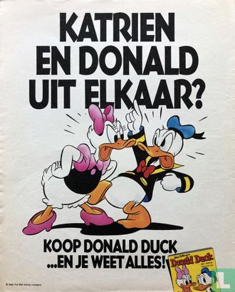 Katrien en Donald uit elkaar?