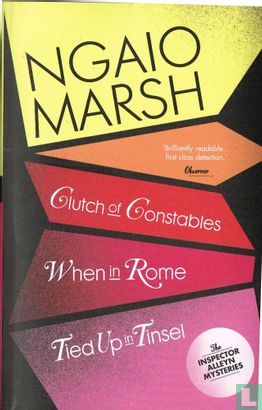 Inspector Alleyn 3-Book Collection 9: Clutch of Constables + When in Rome + Tied Up In Tinsel - Image 1