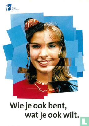 DS000009 - Haagse Hogeschool - Wie je ook bent, wat je ook wilt. (meisje) - Image 1