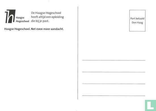DS000009 - Haagse Hogeschool - Wie je ook bent, wat je ook wilt. (meisje) - Bild 2