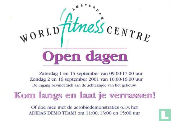 DL000007c - World Fitness Centre Amsterdam - Open dagen - Bild 1