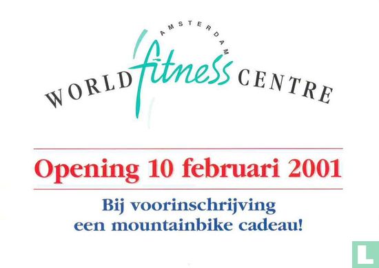 DL000007 - World Fitness Centre Amsterdam - Opening 10 februari 2001 - Image 1