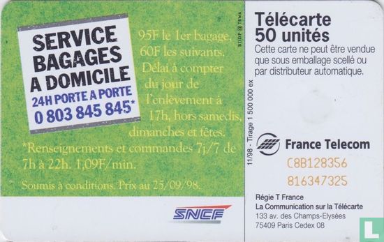 SNCF - Service bagages a domicile - Afbeelding 2