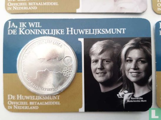 Nederland set 1e 4 coincards 5 en 10 Euro 2002-2004 - Afbeelding 4