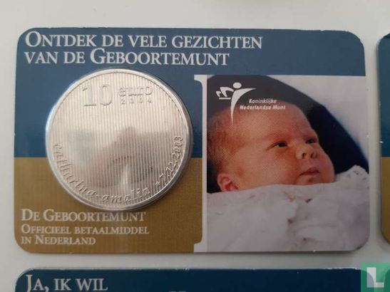 Nederland set 1e 4 coincards 5 en 10 Euro 2002-2004 - Image 6