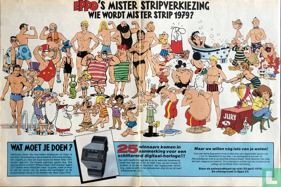 Eppo's mister stripvekiezing wie wordt mister strip 1979?