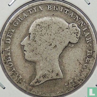 Royaume-Uni 6 pence 1846 - Image 2