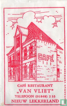 Café Restaurant "Van Vliet" - Afbeelding 1