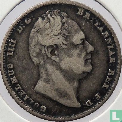 Verenigd Koninkrijk 6 pence 1837 - Afbeelding 2