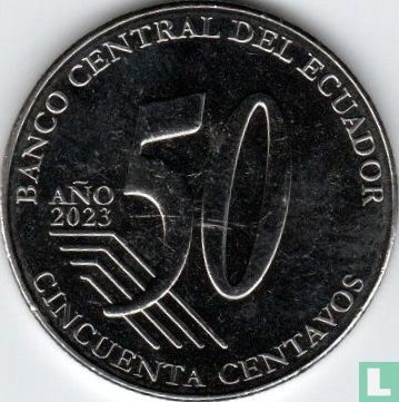 Ecuador 50 Centavo 2023 "Tránsito Amaguaña" - Bild 1