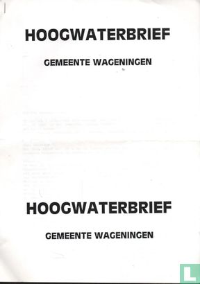Hoogwaterbrief - Bild 1