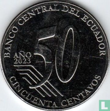 Ecuador 50 centavos 2023 "Matilde Hidalgo" - Afbeelding 1