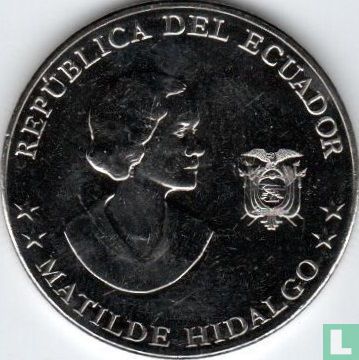 Équateur 50 centavos 2023 "Matilde Hidalgo" - Image 2