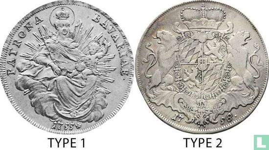 Bayern 1 Thaler 1758 (Typ 1) - Bild 3