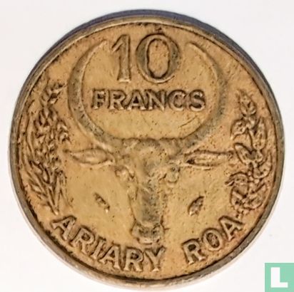 Madagaskar 10 Franc 1980 "FAO" - Bild 2
