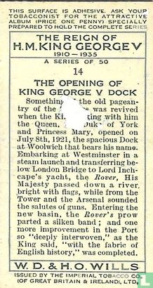 The opening of King George V Dock - Image 2
