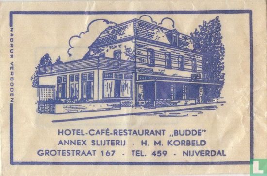 Hotel Café Restaurant "Budde" - Afbeelding 1