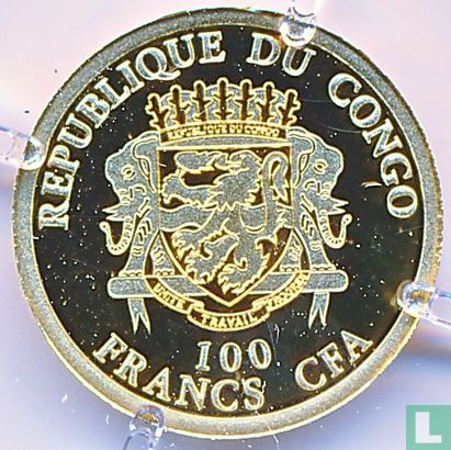 Congo-Brazzaville 100 francs 2024 (BE) "125th anniversary Birth of Al Capone" - Image 2