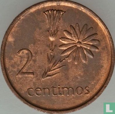 Mozambique 2 centimos 1975 - Image 2
