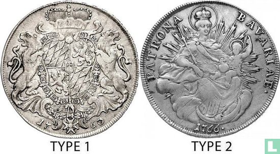 Bavaria 1 thaler 1763 (type 2 - without A) - Image 3