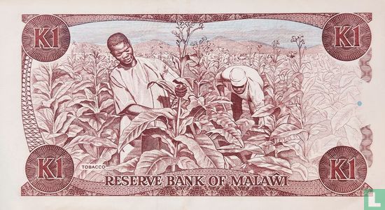 Malawi 1 Kwacha 1988 - Image 2