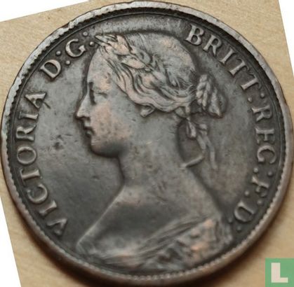 Verenigd Koninkrijk 1 farthing 1863 - Afbeelding 2